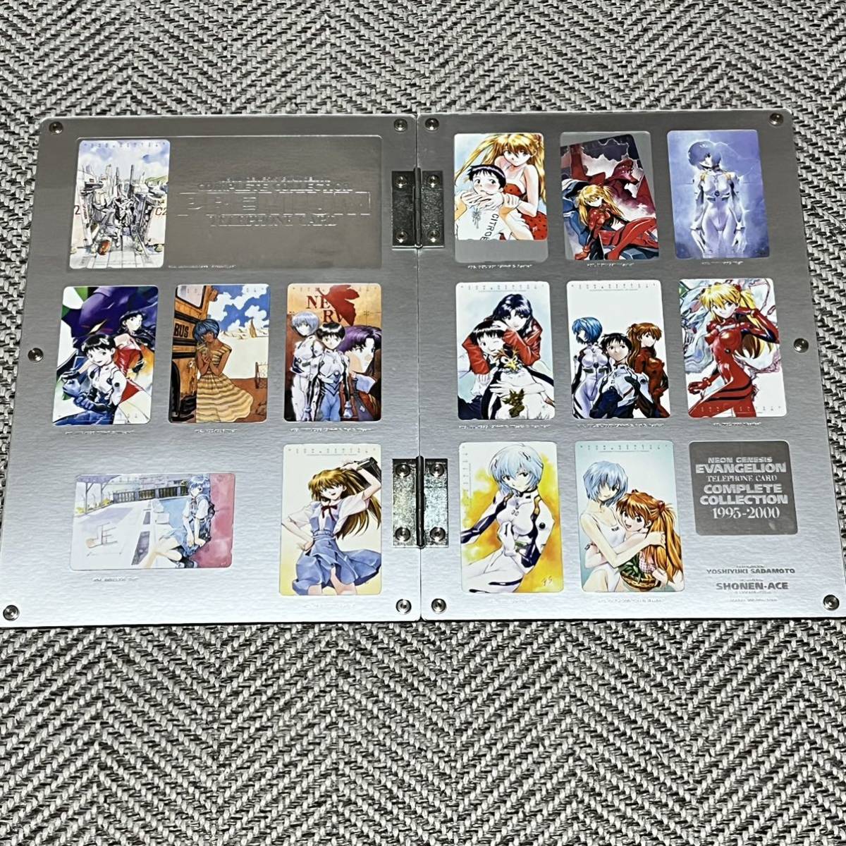 【テレカ】新世紀エヴァンゲリオン　NEON GENESIS CONPLETE COLLECTION 1995-2000_画像2