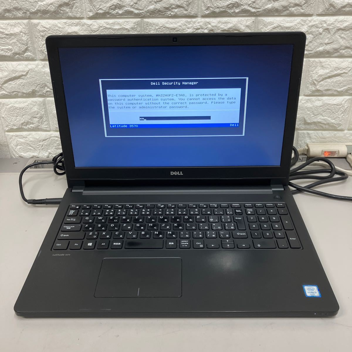 A190 DELL Latitude 3570 Core i3第6世代　メモリ4GB_画像8