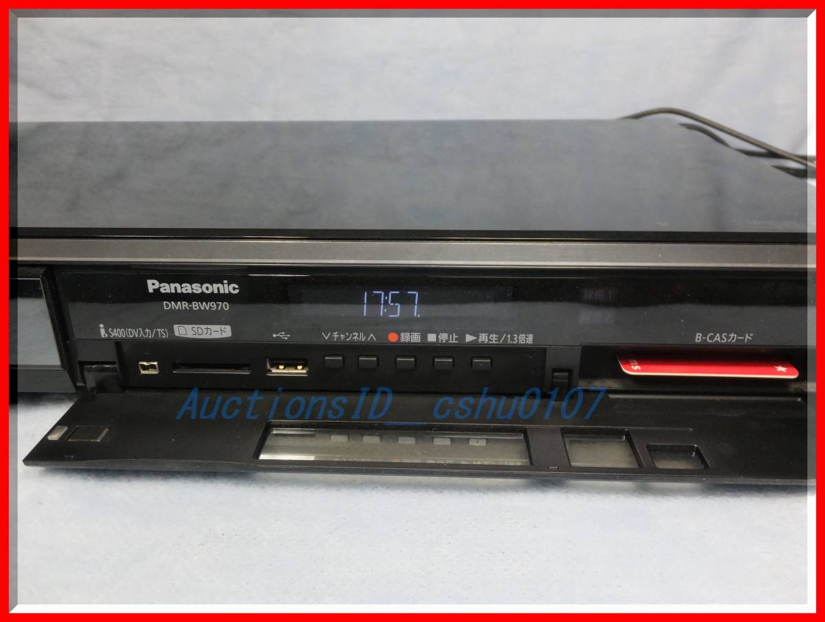 Panasonic(パナソニック)ブルーレイレコーダー DIGA【DMR-BW970 Panasonic(パナソニック)ブルーレイレコーダー DIGA【DMR-BW970