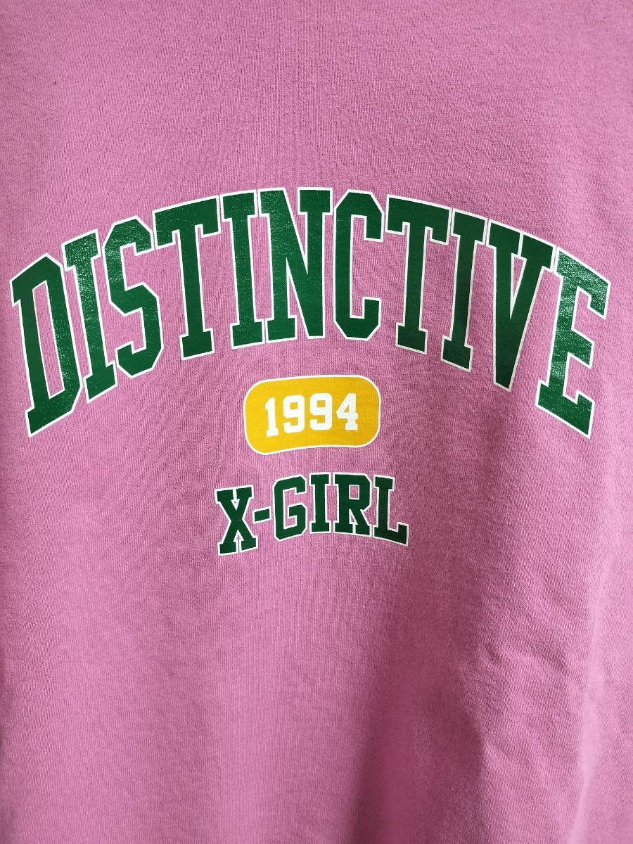 [ unused ]x-girl X-girl sweat pink 