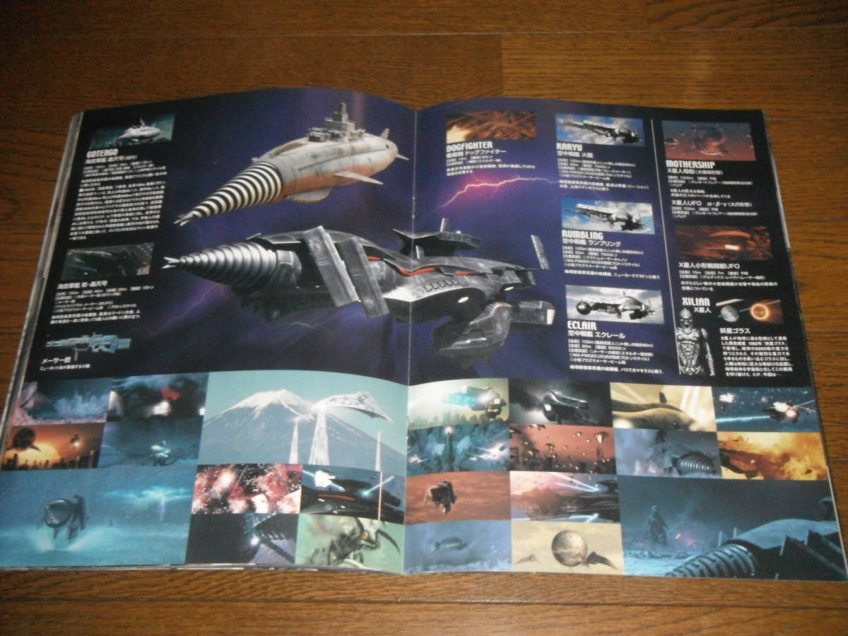  Godzilla final War z pamphlet . river . roar heaven number he gong Mothra gai gun 