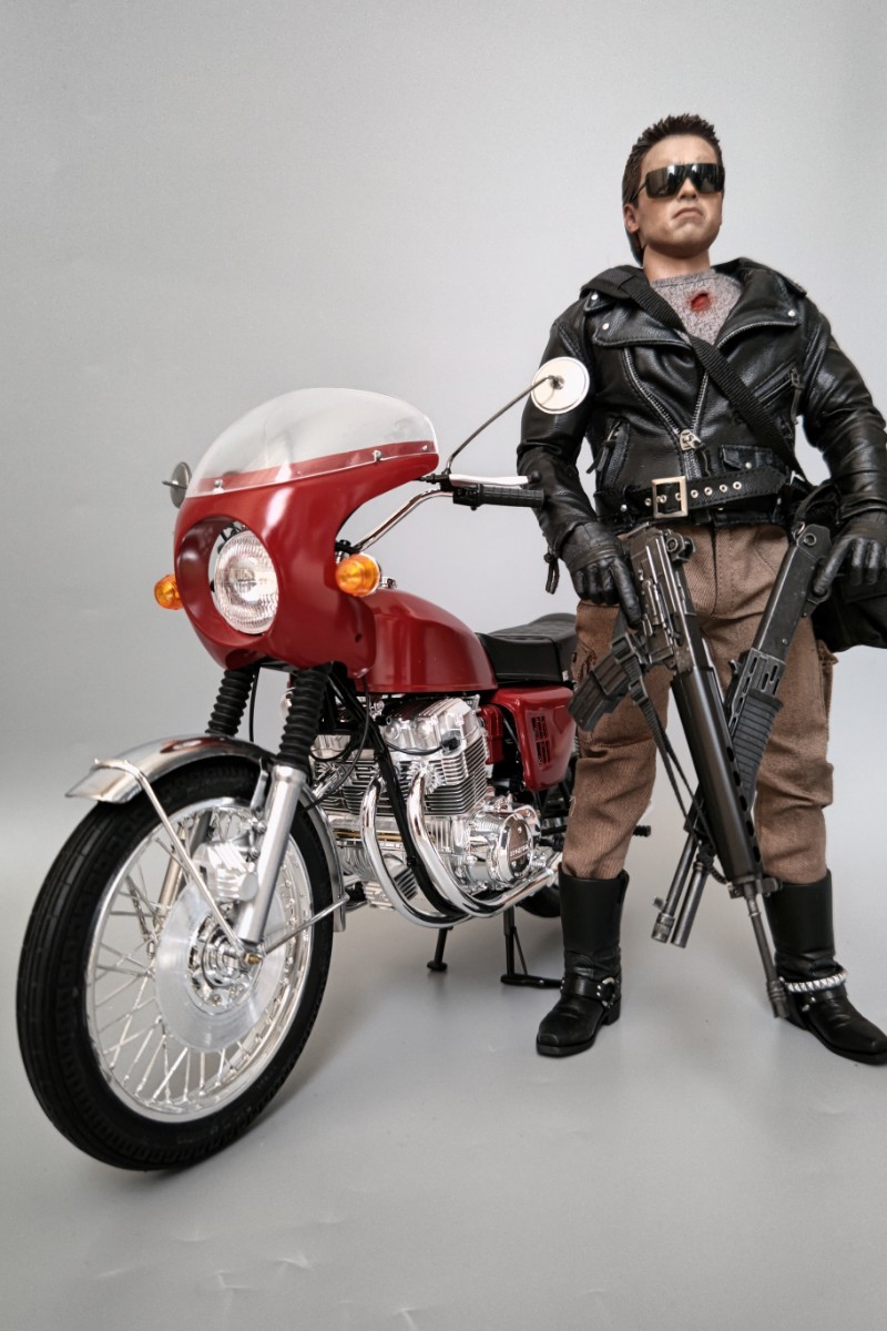 ターミネーター CB750FOUR ホットトイズ プラモデル Bibian 比比昂- □即決送料無料□ 1/6 タミヤ/TAMIYA 【HONDA