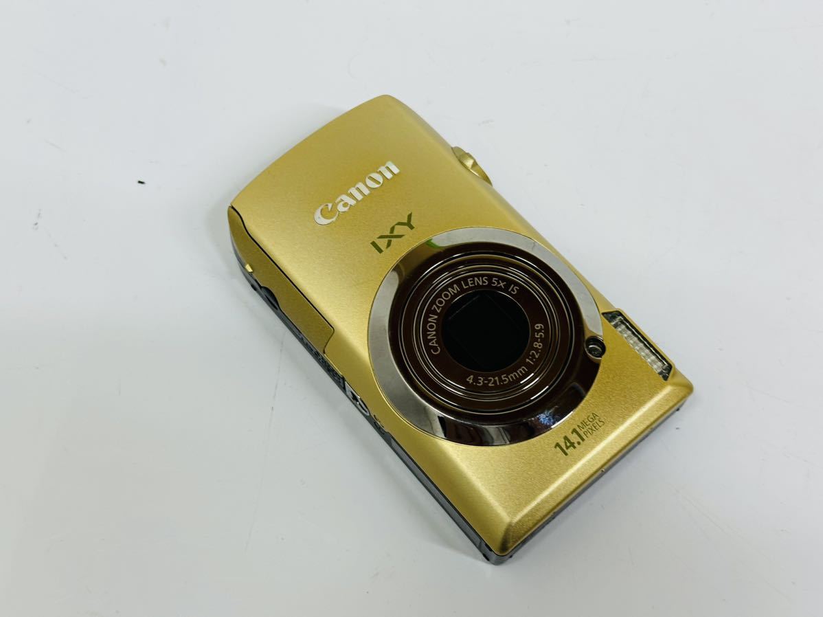 ★Canon IXY 10 S PC1467 4.3-21.5mm 1:2.8-5.9 コンパクトデジタルカメラ ゴールド 現状品 管理番号12217_画像2