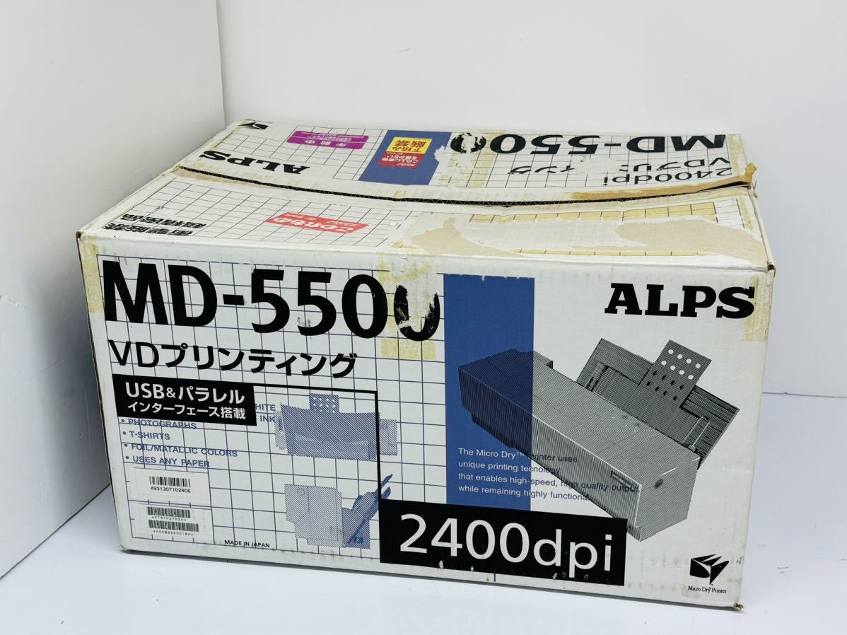 ★ALPS MD-5500 VDプリプリンティング 通電確認のみ 現状品 管理番号12087の画像1