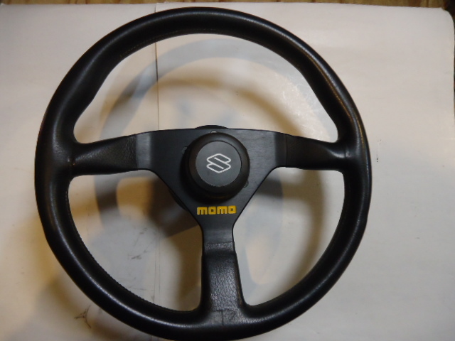  Jimny SJ30 sj40 JA51 JA71 JA11 jb31 steering wheel steering wheel secondhand goods outer diameter 34cm [ horn button diversion processed goods extra ]