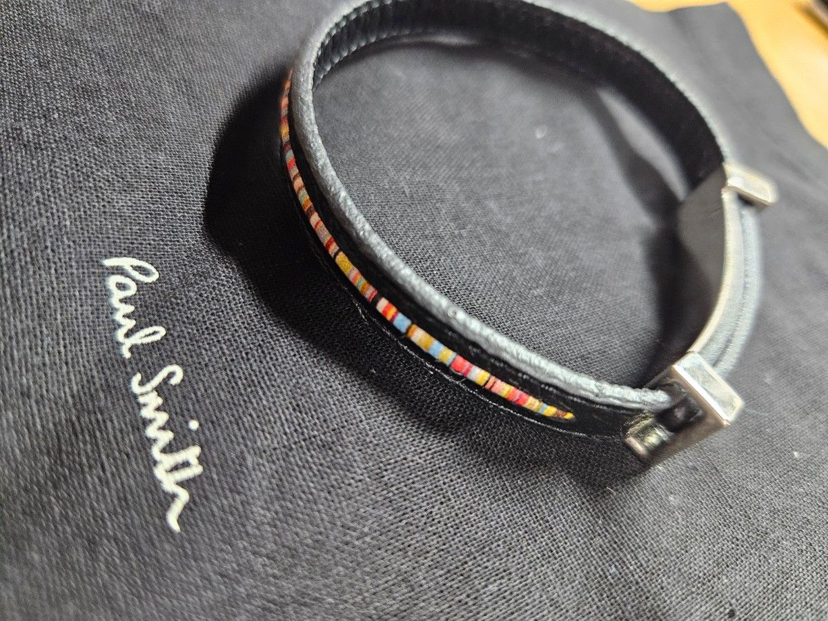 ポール・スミス Paul Smith シグネチャーストライプ レザー ポール・スミス Paul Smith シグネチャーストライプ レザー