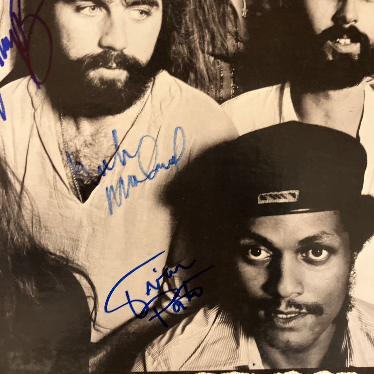 THE DOOBIE BROTHERS ザ・ドゥービー・ブラザーズ 直筆サイン入りレコード US盤_画像2