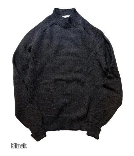 【良質ニット、新品】ESK(エスク)　ブラック　レディース36　 セーター　