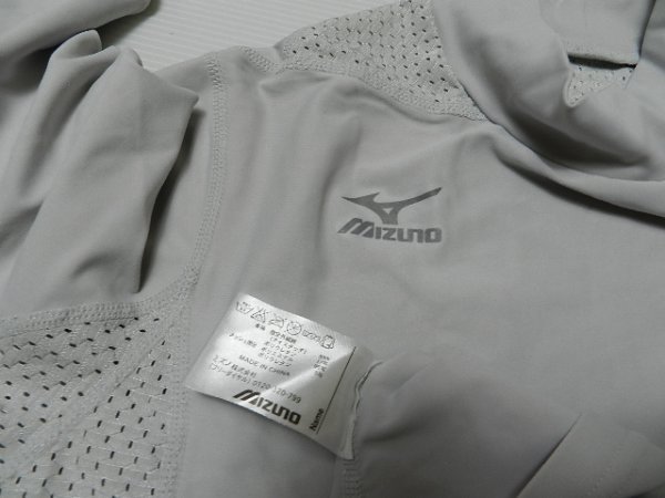 レディース！■mizuno/ミズノ製【★ゴルフ等に！■シルバーグレー！】バイオギア！・ハイネック長袖 アンダー シャツ！ /Ｏサイズ_画像3