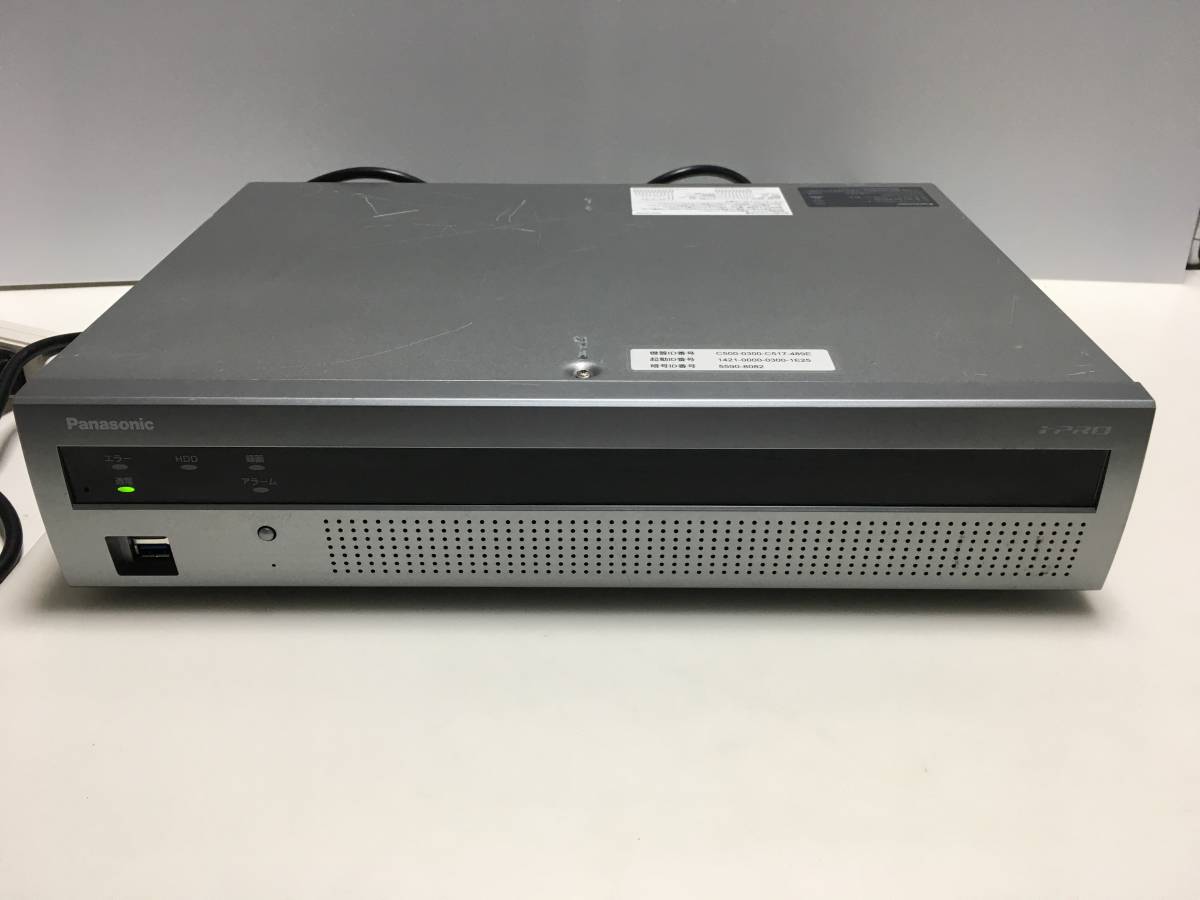  Panasonic network disk recorder WJ-NX200/05 Junk RT-3225