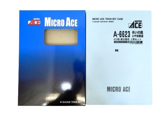 Nゲージ MICROACE / マイクロエース A-6623 あいの風とやま鉄道 413系 新北陸色 3両セット 中古品 [B064H980]_画像4