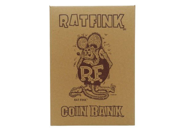 【箱付き】 RATFINK COIN BANK 8BALL ラットフィンク コインバンク エイトボール 貯金箱 中古品 [B059H035]_画像4