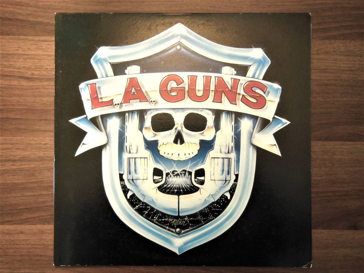 見本盤 / LP / L.A. Guns / L.A. GUNS / Vertigo / 25PP-249 / Japan / 1988 / サンプル白ラベル _写真１帯無し 見本盤 希少価値品 擦れあり