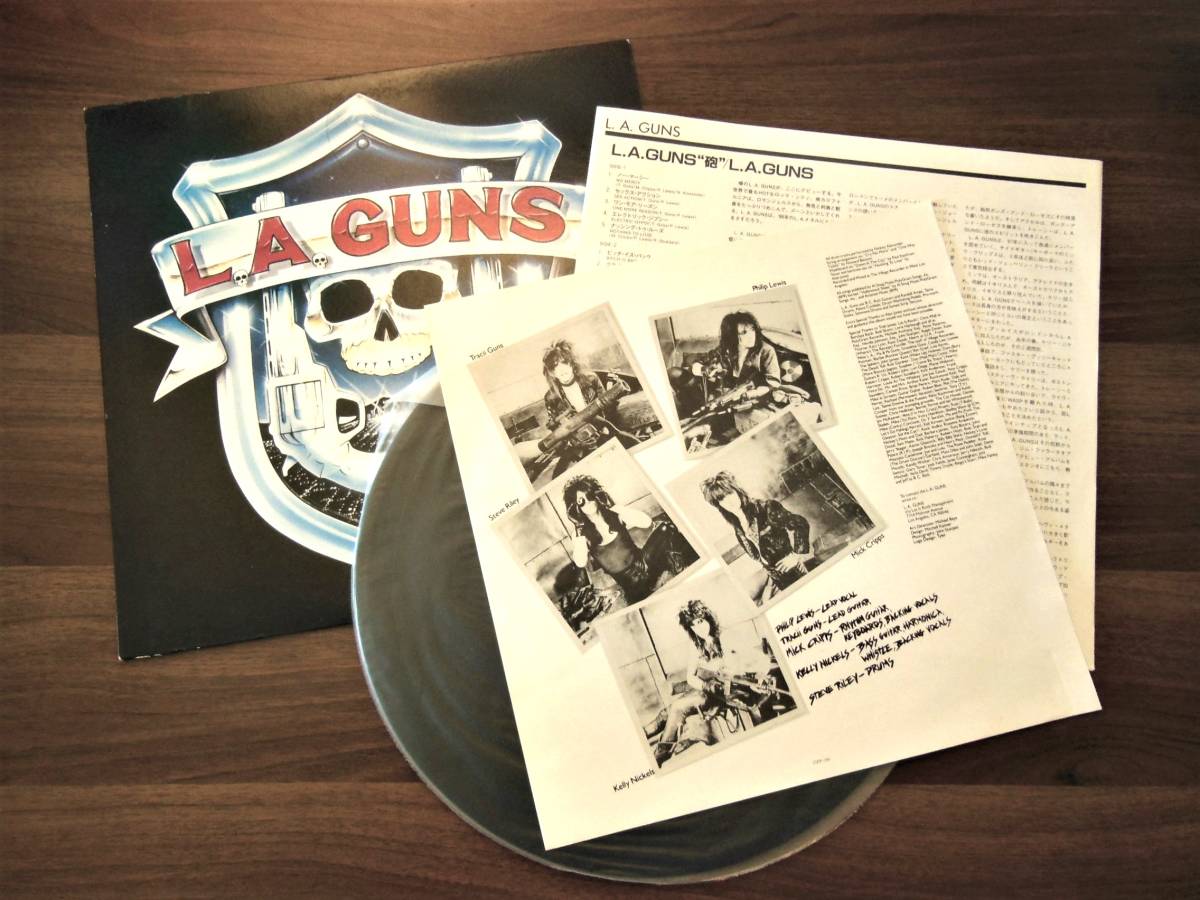 見本盤 / LP / L.A. Guns / L.A. GUNS / Vertigo / 25PP-249 / Japan / 1988 / サンプル白ラベル _写真１０　この商品のすべてです