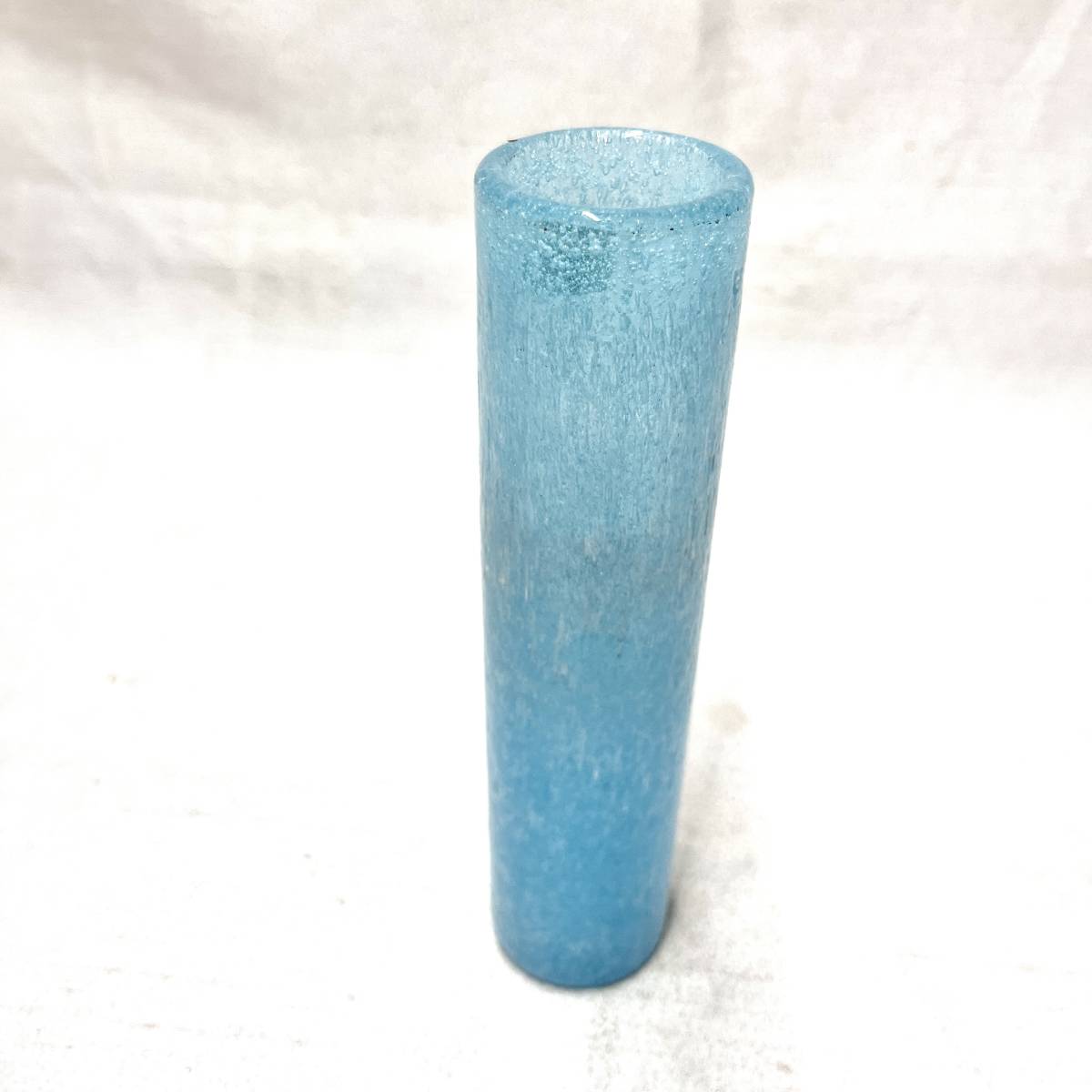  один колесо ... лампочка стекло рука ... ателье бледно-голубой ваза для цветов ваза цветок основа (3716)
