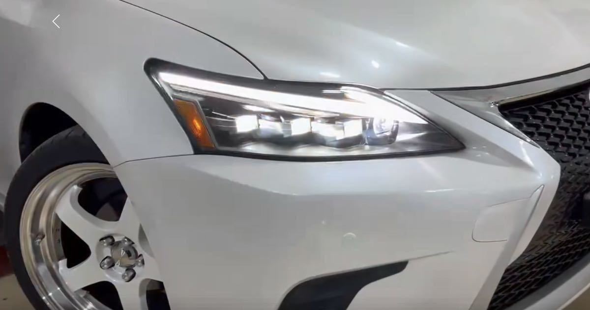 LEXUS CT200h custom head light . worried. person, consult please.