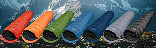 シュラフ 寝袋 マミー型 オールシーズン キャンプ アウトドア -15度耐寒 簡易防水 おしゃれ　かっこいい　かわいい