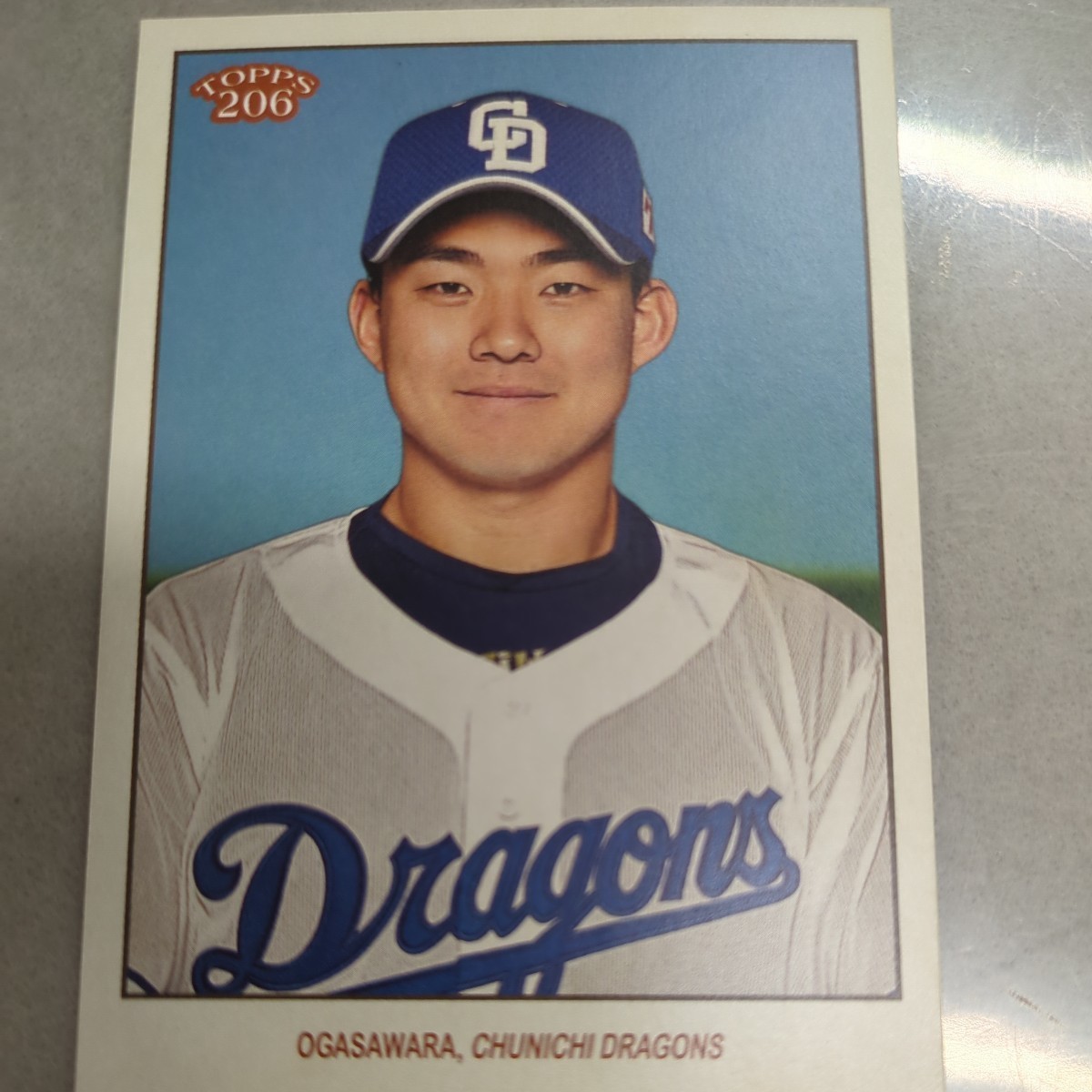 NPB　ベースボールカード　中日　小笠原慎之介　ドラゴンズ Topps_画像1