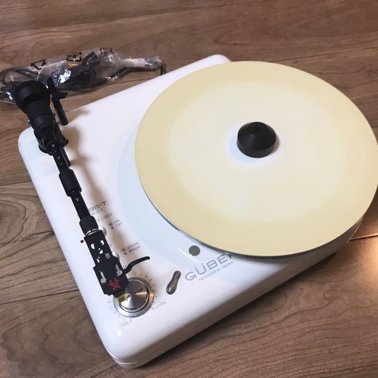 GUBER(from Vestax)/ record player /CUBE-T CM-01( white ): Real