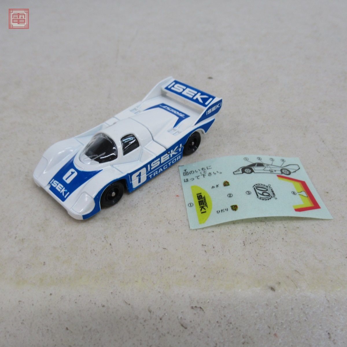 トミカ 日本製 No.F36 ポルシェ 956 西ドイツ車 外国車シリーズ 青箱 トミー TOMICA PORSCHE【10_画像4