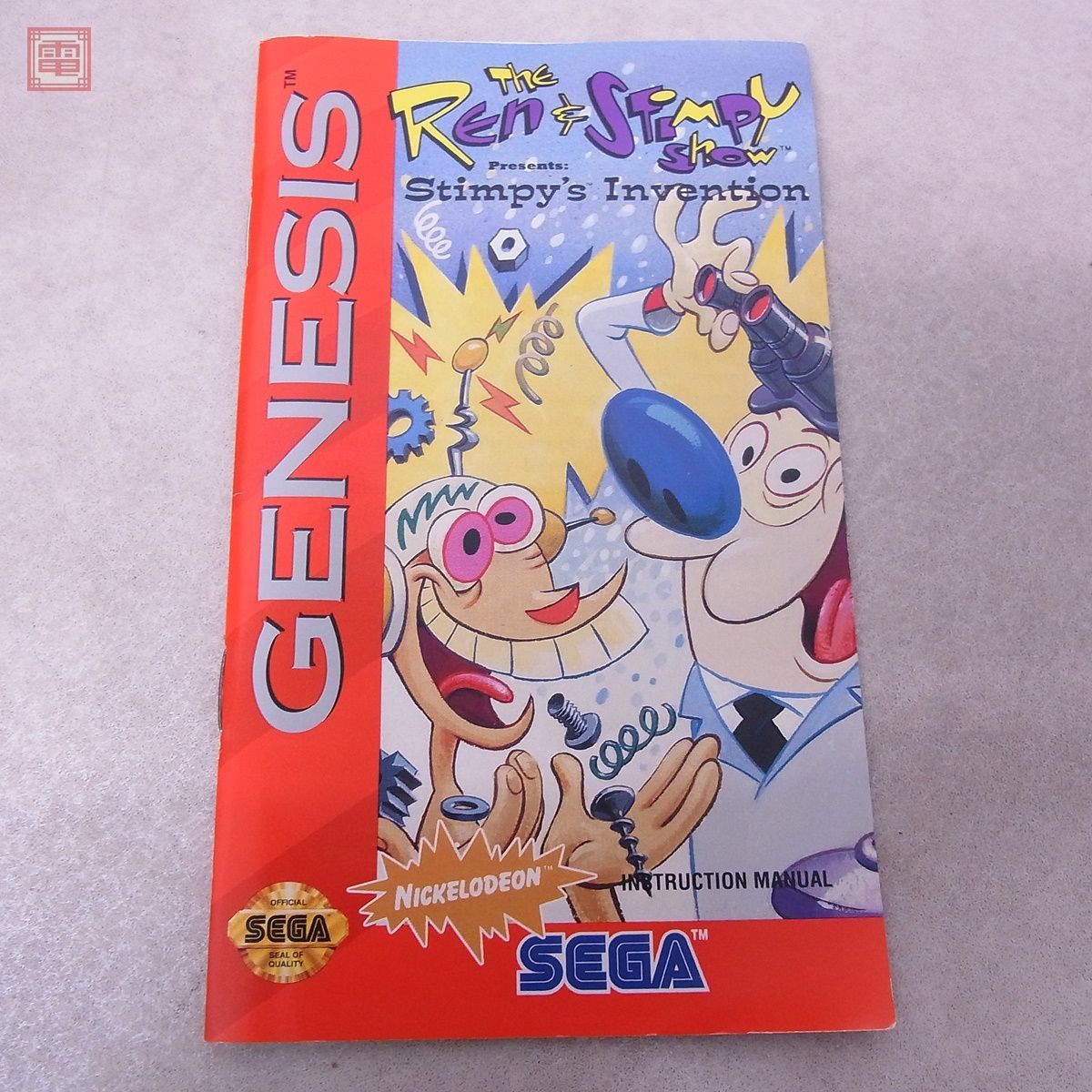 MD 北米版 海外版 GENESIS The REN ＆ STIMPY SHOW レン＆スティンピー ジェネシス メガドライブ セガ SEGA 箱説付 【10_画像6