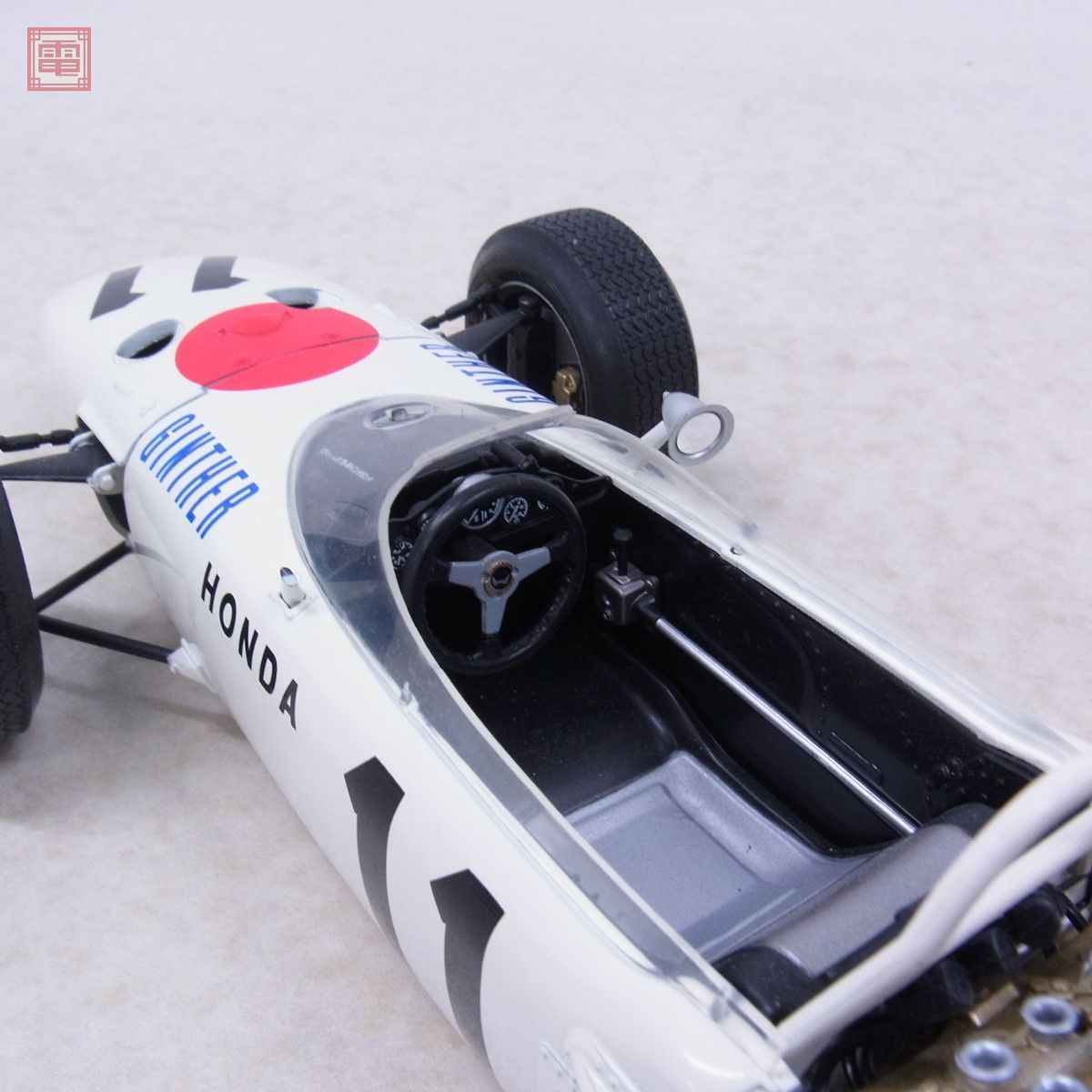 製作品 タミヤ 1/12 ホンダ F-1 #11 破損有 現状品 TAMIYA【FC_画像9