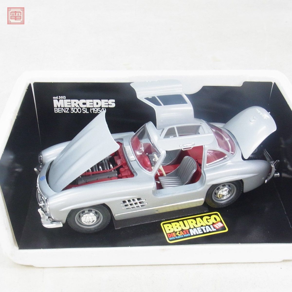 ブラーゴ 1/18 メルセデスベンツ 300SL 1954 tod.3013 burago MERCEDES BENZ【20_画像8