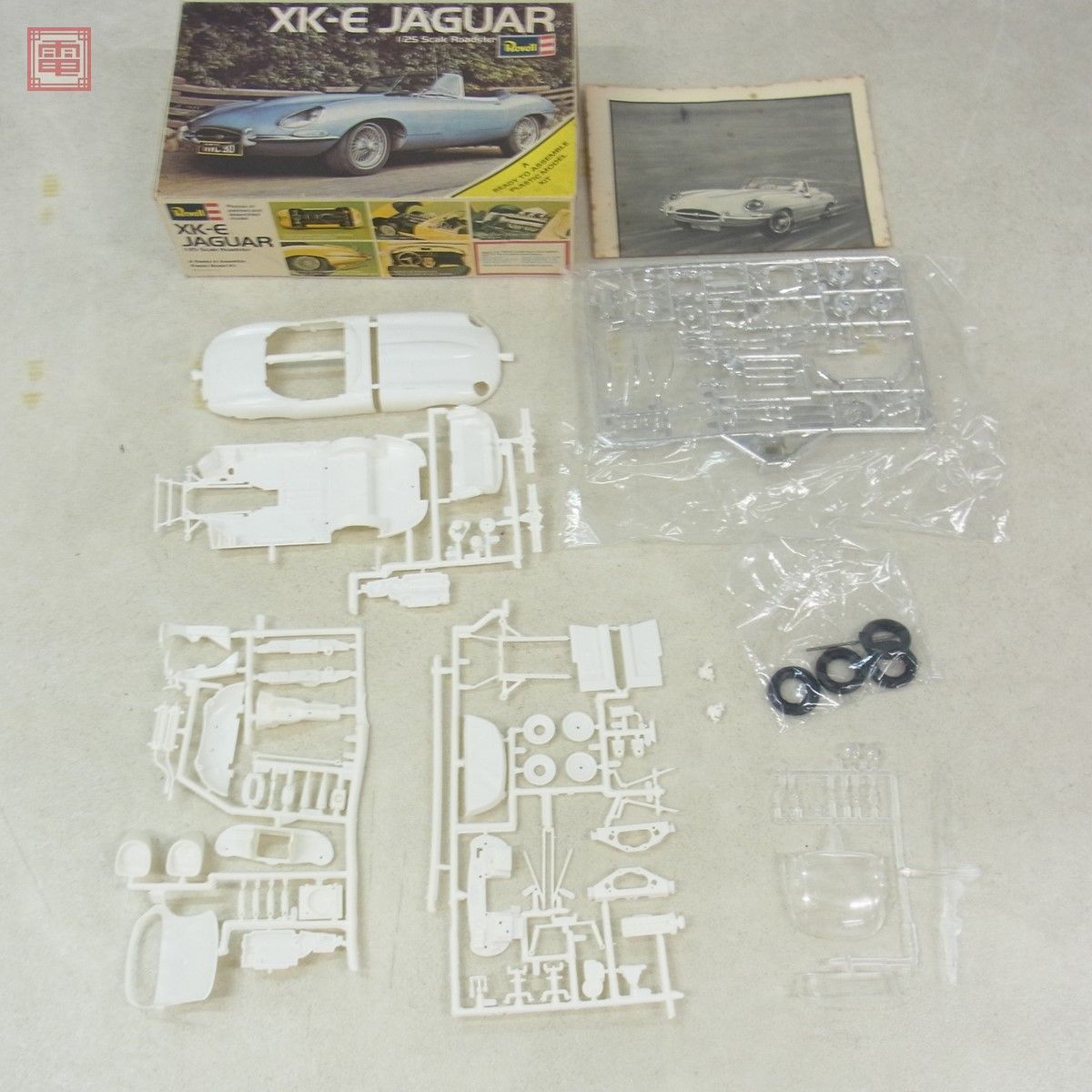 レベル 1/25 XK-E ジャガー/’60 コルベット/オースチン ヒーレー 100 Six 計3個セット Revell JAGUAR CRVETTE AUSTIN HEALEY【20_画像5