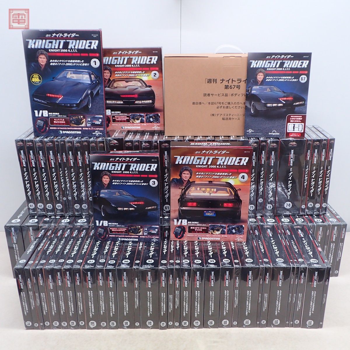 未開封デアゴスティーニ1/8 週刊ナイトライダーKNIGHT 2000 未開封デアゴスティーニ1/8 週刊ナイトライダーKNIGHT 2000