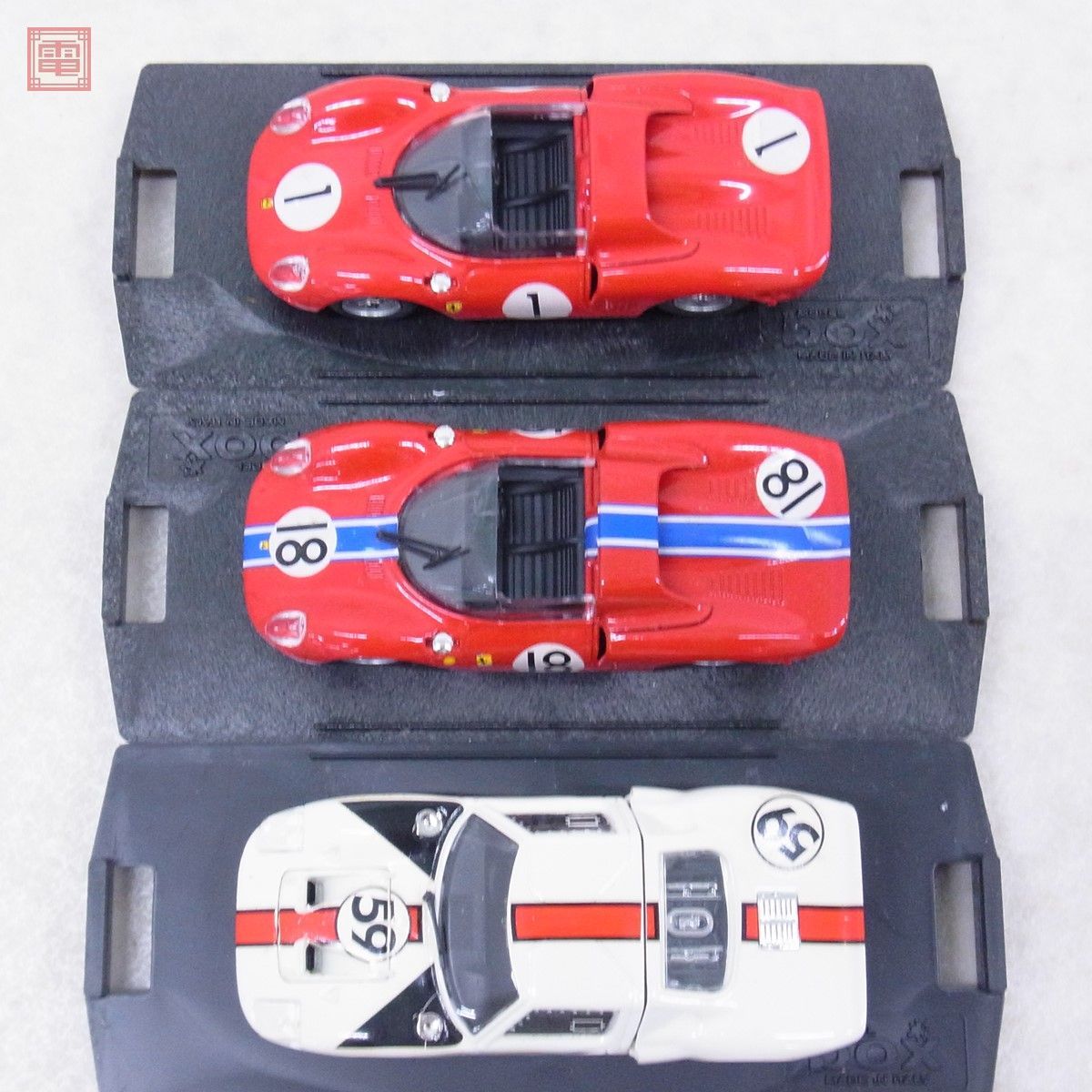 box MODEL 1/43 フェラーリ P/2/250 LM/フォード GT40 計5台セット ボックスモデル Ferrari FORD【20_画像10