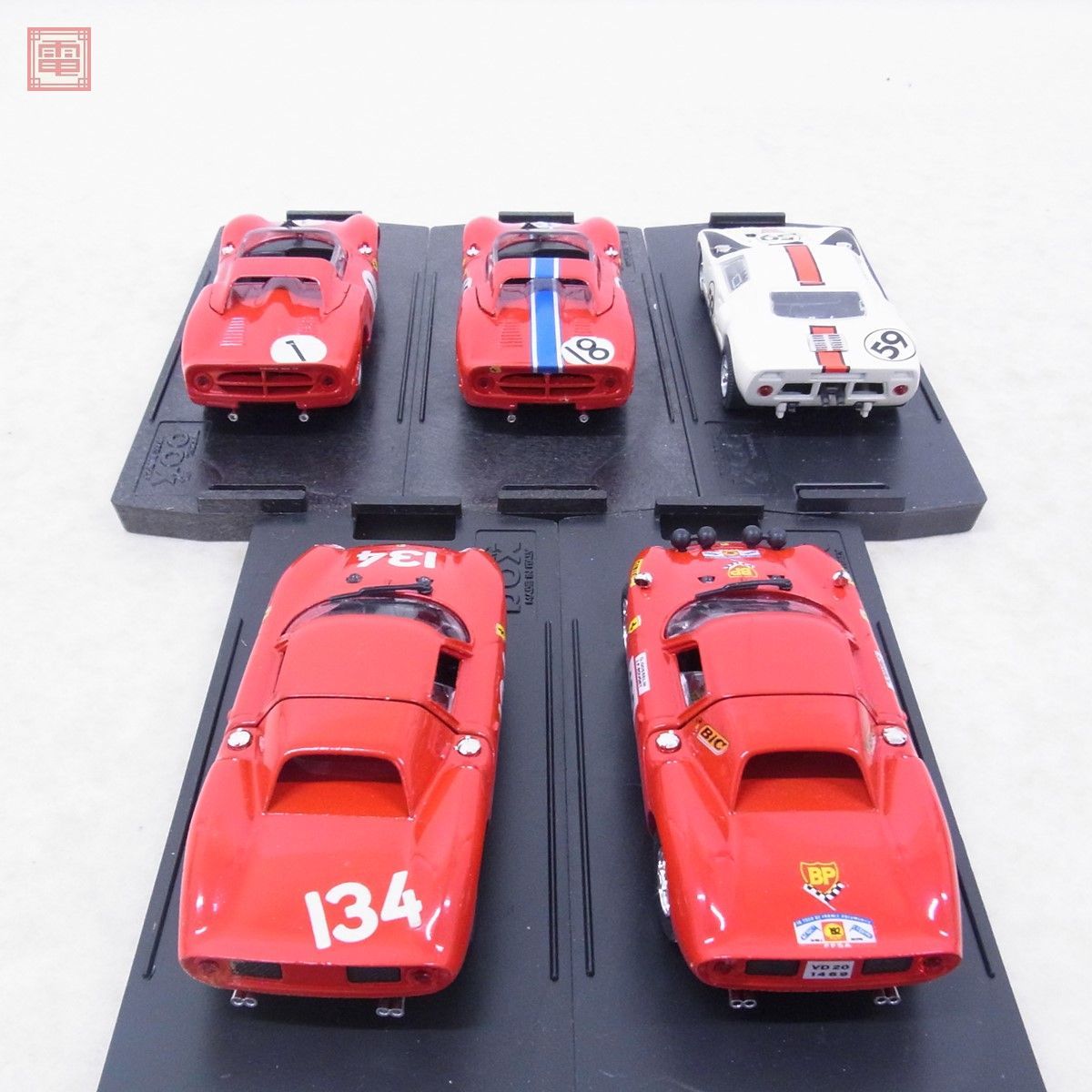 box MODEL 1/43 フェラーリ P/2/250 LM/フォード GT40 計5台セット ボックスモデル Ferrari FORD【20_画像8