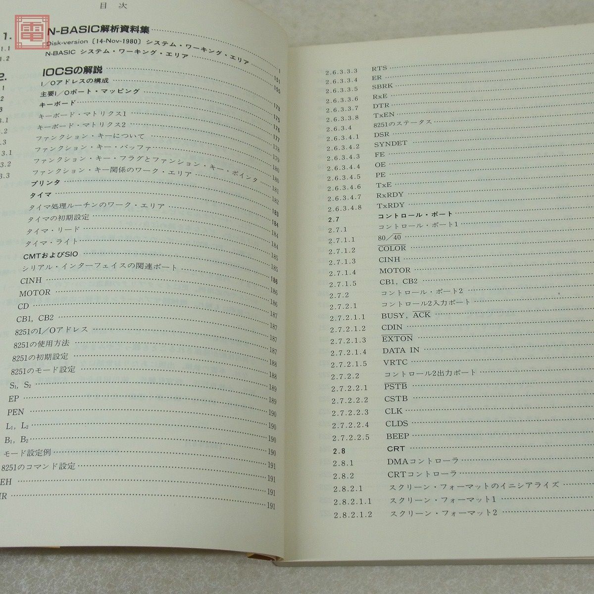 書籍 PC-8001 マシン語活用ハンドブック 初級編 サブルーチンのすべて 秀和システムトレーディング SHUWA【20_画像3