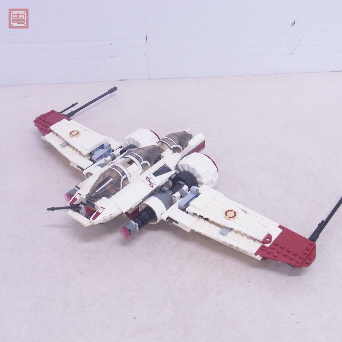 組立済 レゴ スターウォーズ 8088 ARC-170 スターファイター LEGO STAR WARS 破損有り ジャンク パーツ取り【20_画像3