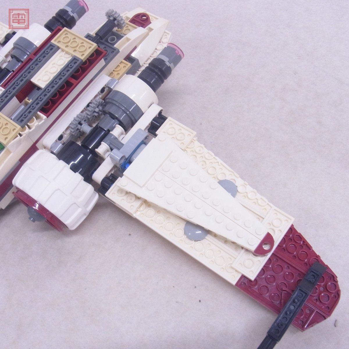 組立済 レゴ スターウォーズ 8088 ARC-170 スターファイター LEGO STAR WARS 破損有り ジャンク パーツ取り【20_画像9