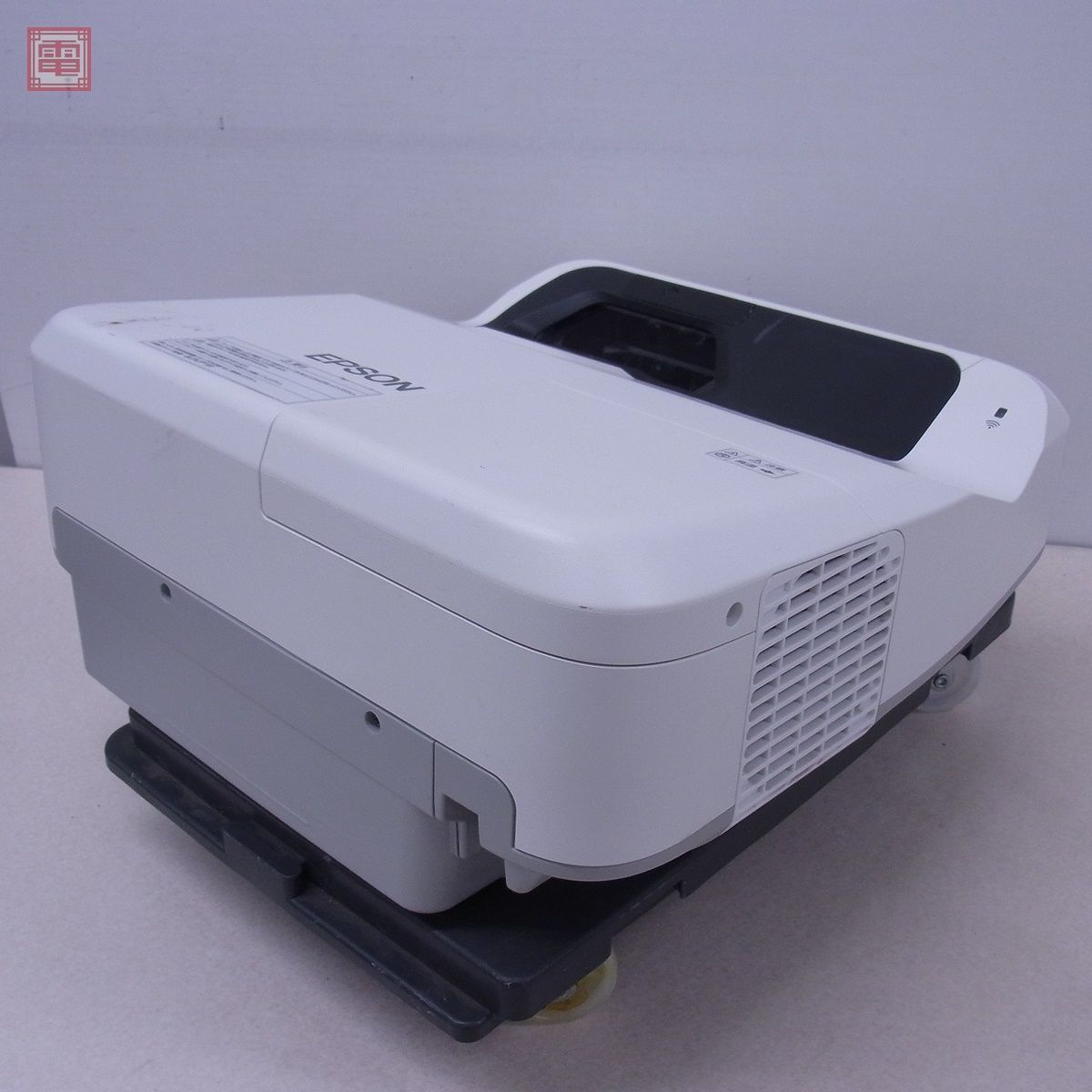 ★EPSON ビジネスプロジェクター EB-685W H744D LCD PROJECTOR エプソン リモコン付 現状品【40_画像4