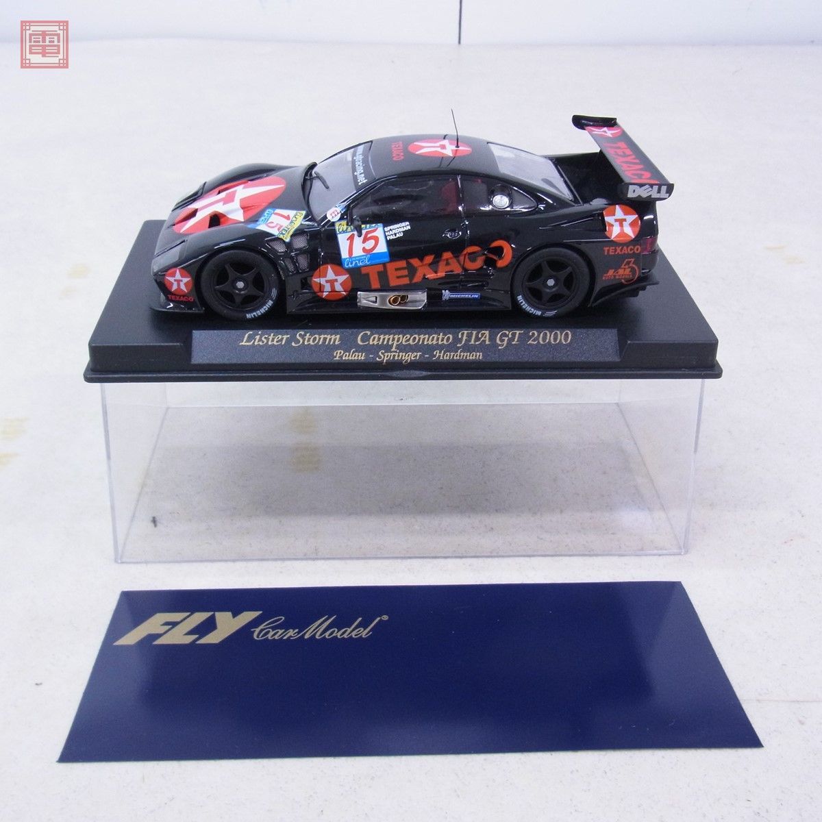 フライ 1/32 リスターストーム Campeonato FIA GT 2000 A401 Ref 88019 #15 スロットカー FLY Lister Storm 動作未確認【10_画像1