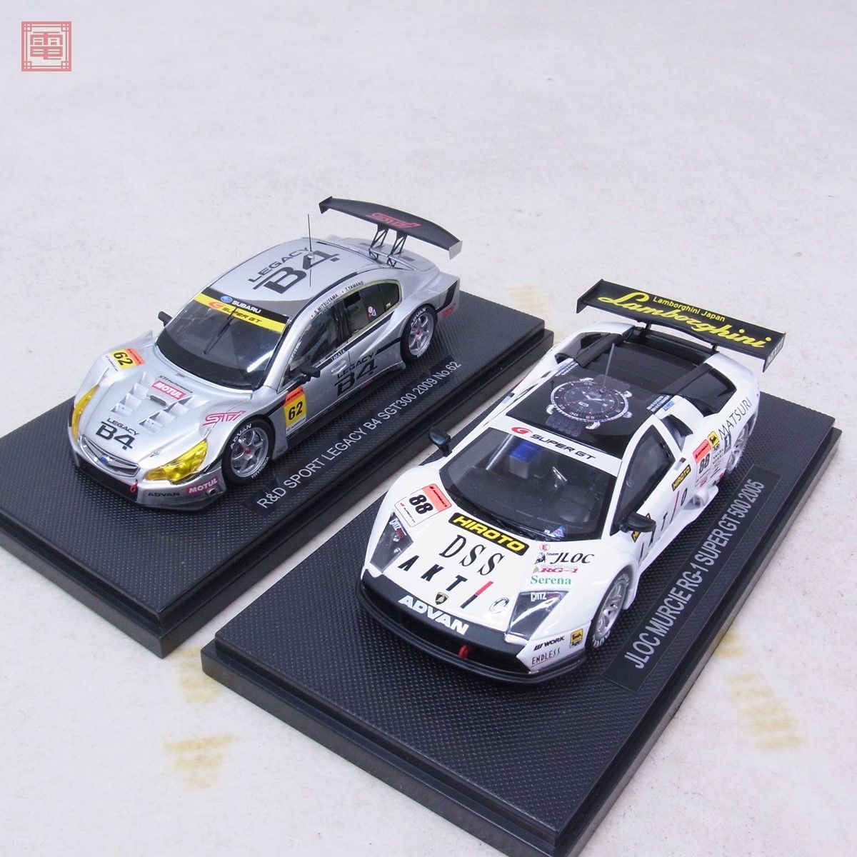 エブロ 1/43 スーパーGT 300 R＆D スポーツレガシィ B4 SGT300 2009 #62/REAL NSX スーパーGT ’07 #17 等 まとめて3台セット EBBRO【10_画像4