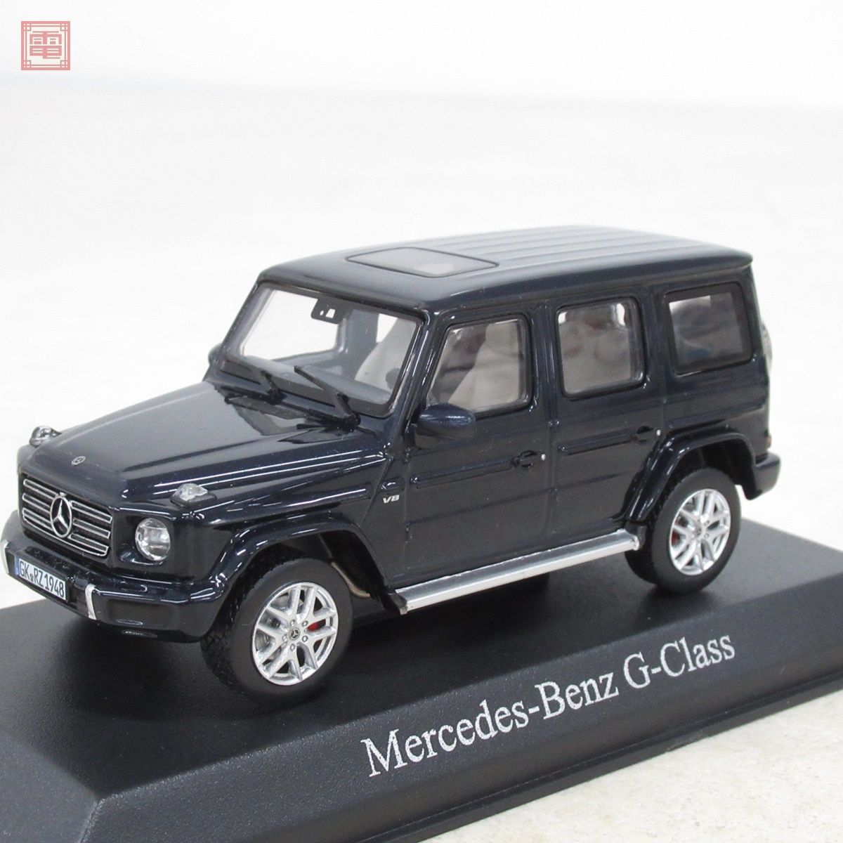 ノレブ 1/43 メルセデスベンツ Gクラス 2018 ダークブルーメタリック No.351343 NOREV Mercedes Benz G-Class 破損有 現状品【10_画像3