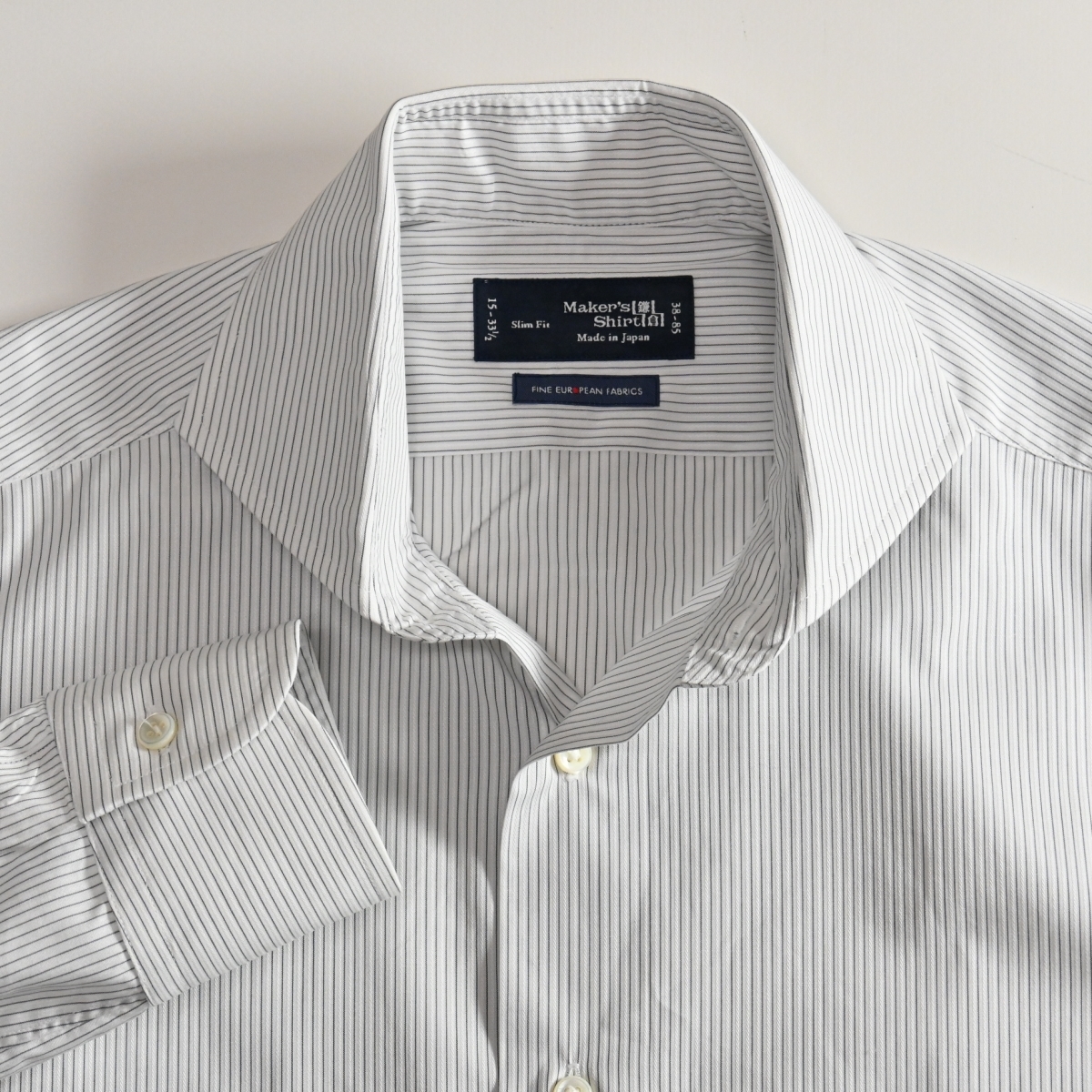 ⑤鎌倉 メンズワイシャツ ストライプ - シャツ
