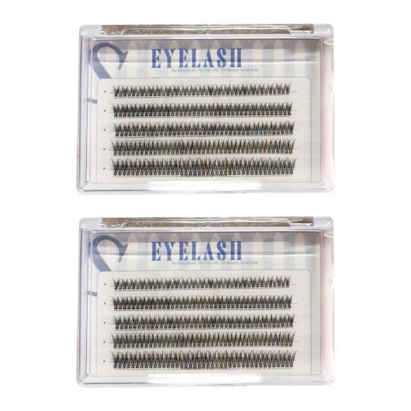 HAMILO eyelashes extensions part for matsuek manner approximately 8mm from 12mm 5 kind 2 case set 