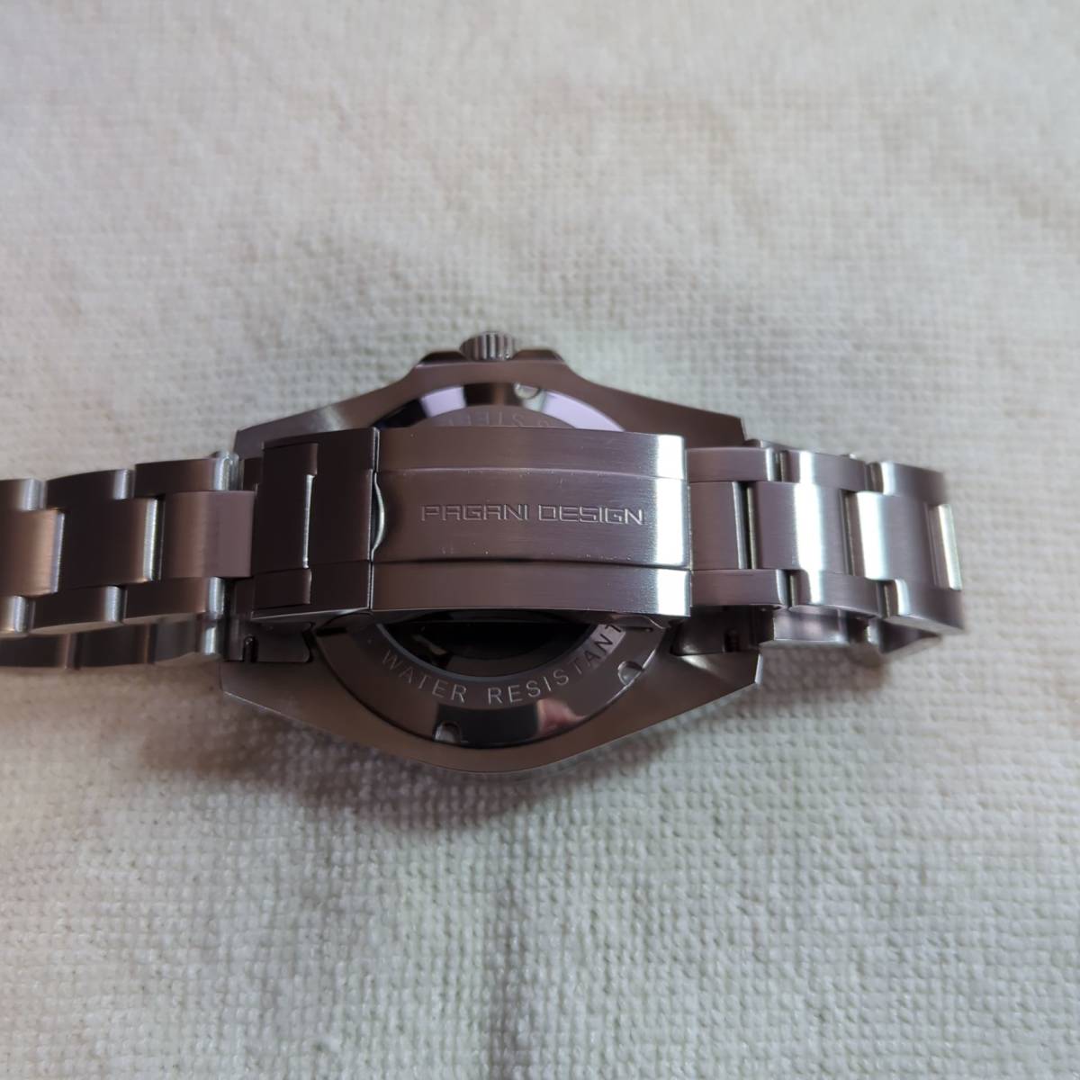 Pagani Design /パガーニデザイン PD-1639 自動巻き 腕時計メンズ ダイバーズ ブラック サブマリーナ オマージュ_画像5