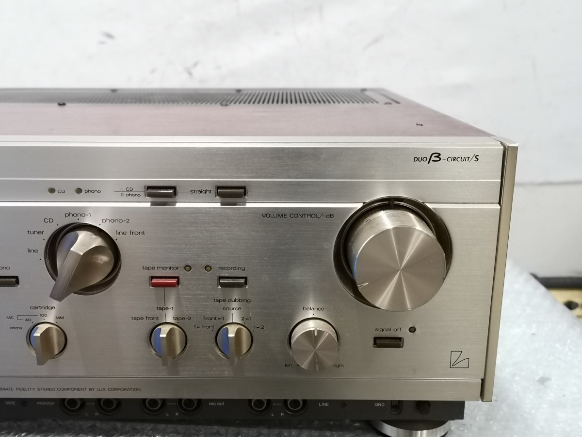 LUXMAN L-560 プリメインアンプ ジャンク015_画像3