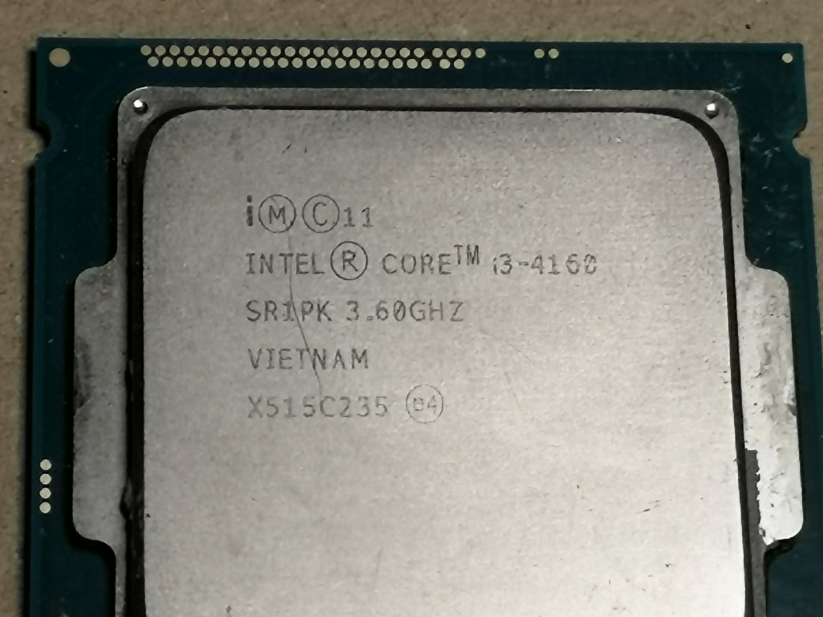 i3-4160 CPU ジャンク扱い_画像2