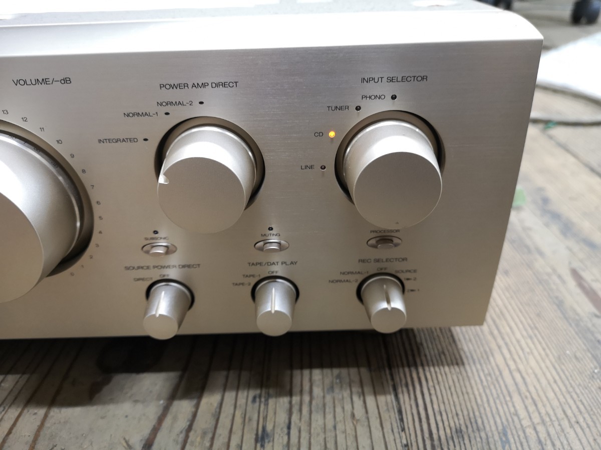 SANSUI AU-α607XR pre-main amplifier used beautiful 022