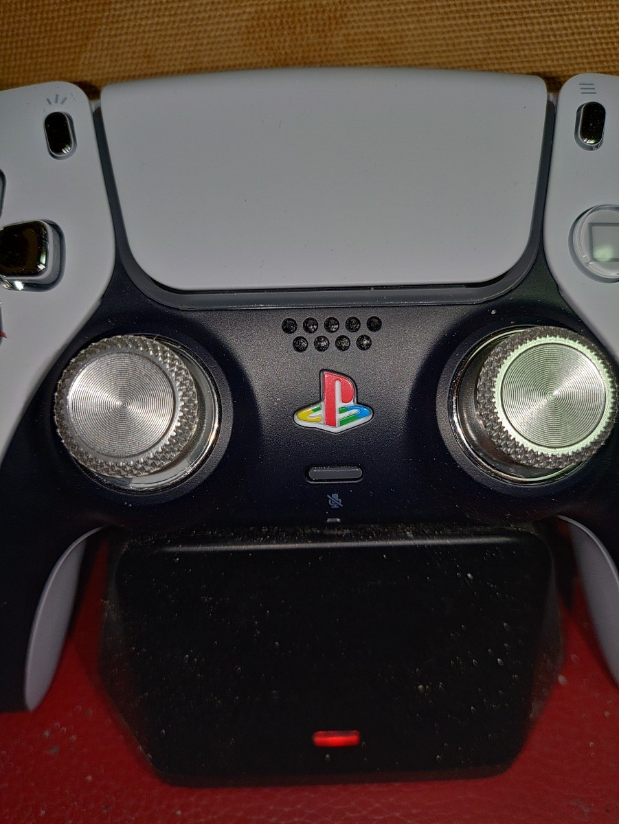 PlayStation5(PS5) コントローラーカスタマイズ用品・修理用ボタン PSキー/ホームボタン(白カラー)_画像2