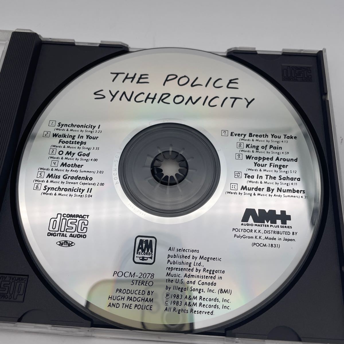 【日本盤】ポリス/The Police/CD/Synchronicity/シンクロニシティー_画像6