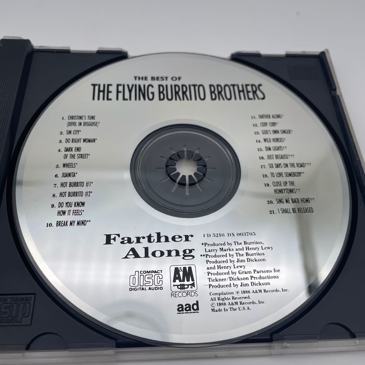【US盤】The Flying Burrito Brothers/CD/Farther Along/フライング・ブリトー・ブラザーズ_画像4