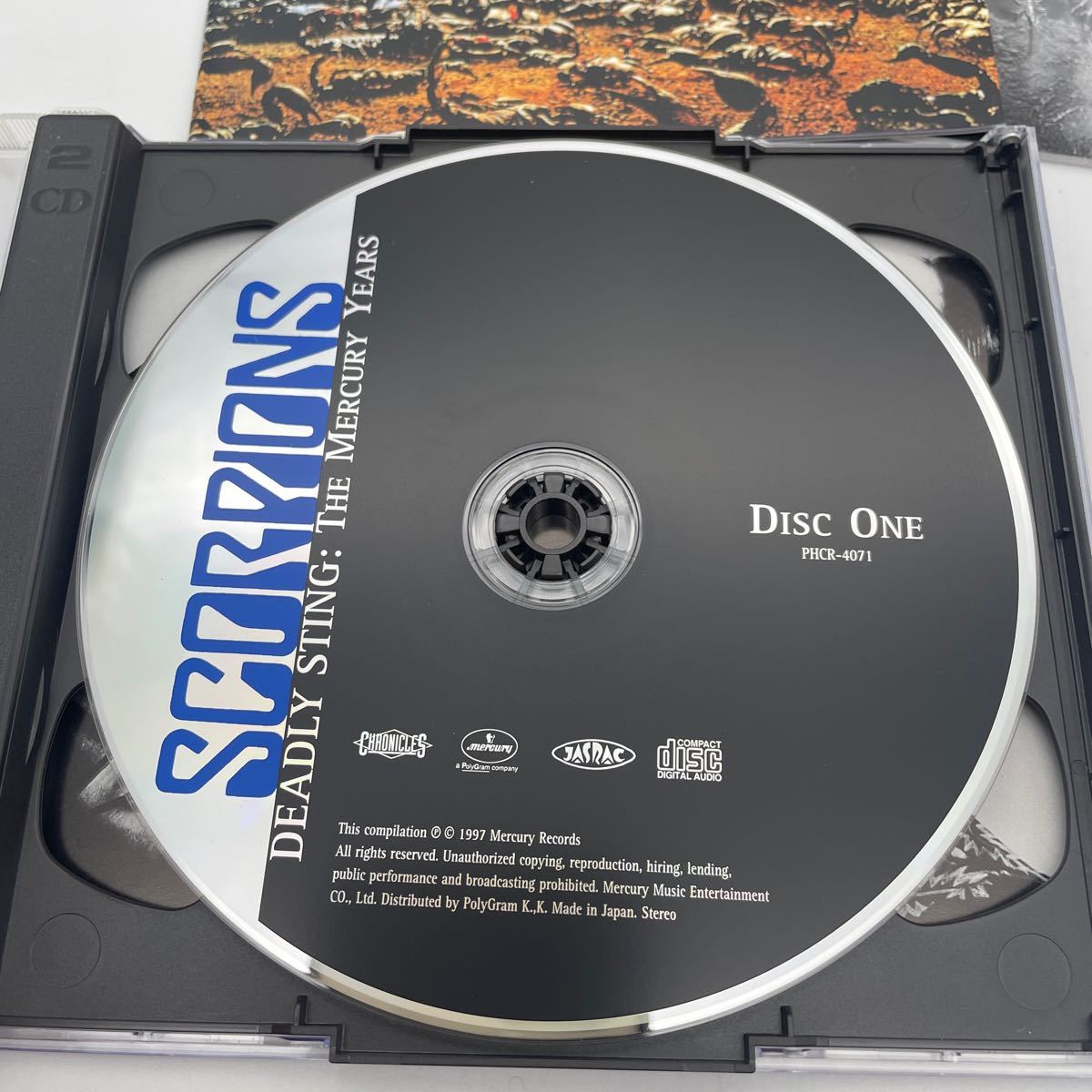 【帯付】ベスト・オブ・スコーピオンズ/Scorpions/Deadly Sting/蠍の刻印/CD_画像7