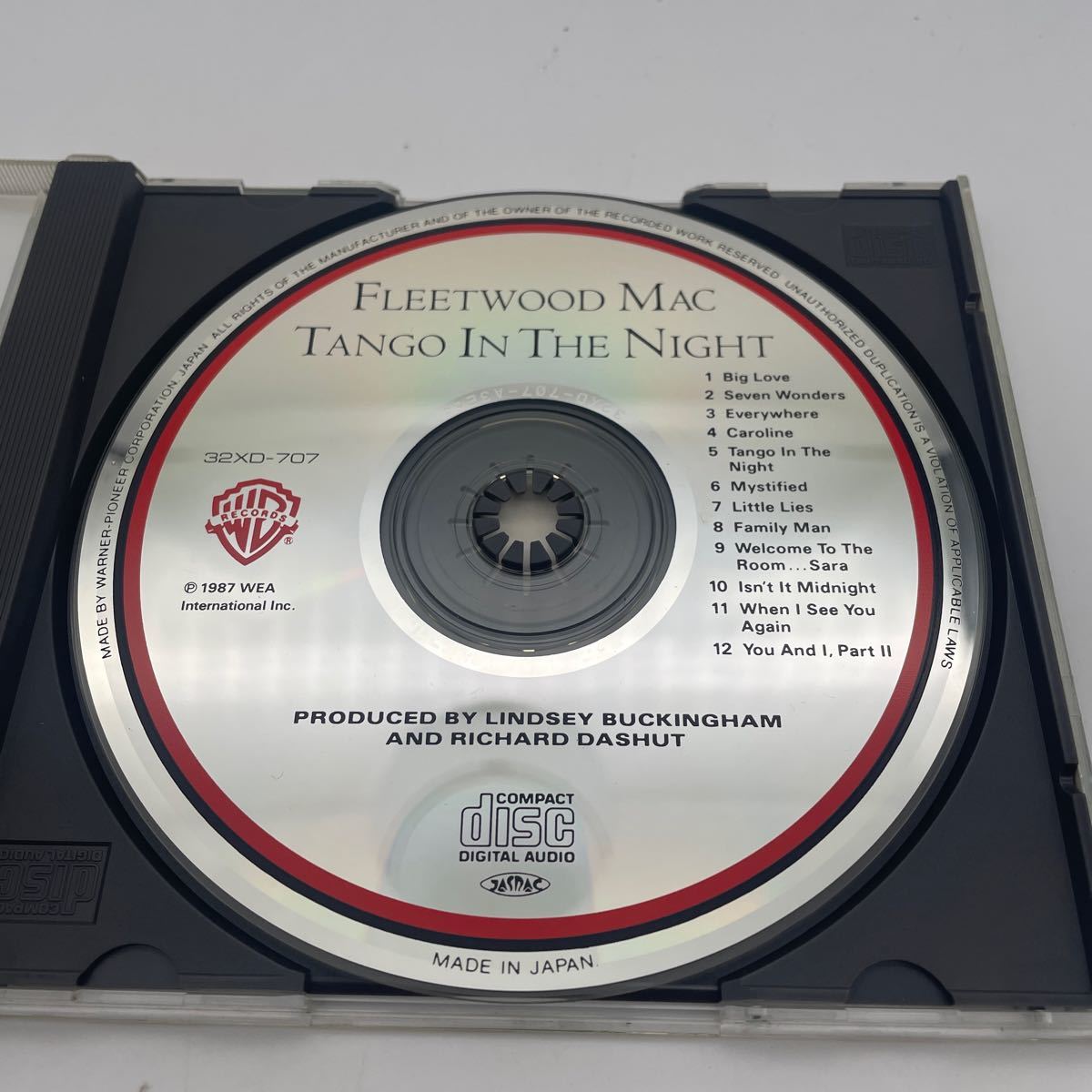 【日本盤】フリートウッド・マック/Fleetwood Mac/Tango in the Night/CD_画像4