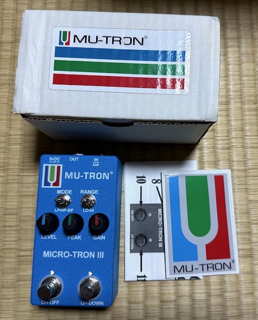 【超特価sale開催】 ★MICRO-TRON MU-TRON III Blue-★新品未使用品 -Classic ワウ